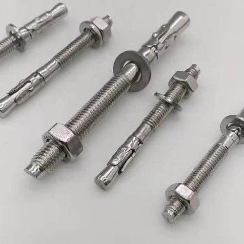 สกรูยึดเกลียวชุบสังกะสีชนิดขยายตัว Anchor Bolts