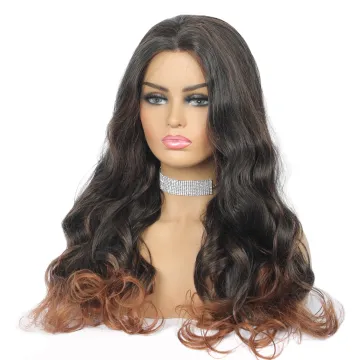 manufacturer cheap heat resistant premium synthetic wig black women HTF  braiding lace front synthetic hair wigs
