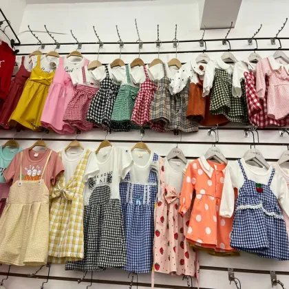 1-4 Years Old Girls' Flower Dresses - Model YW009 in Stock