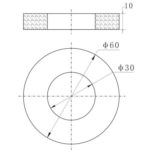 Anillos de cerámica piezoeléctricos de superpotencia