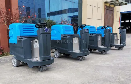 Ride-On Industrial Floor Scrubber and Scrubber Drier