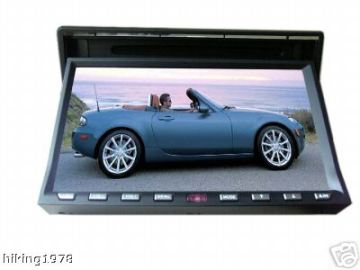 ALL IN ONE 7" LCD BLUETOOTH TOUCH SCREEN MONITOR FM DVD VCD CD TV SD MMC PLAYER   770