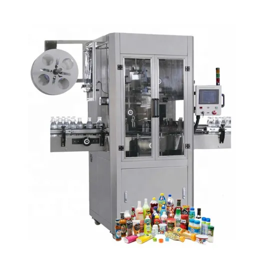 Automatic Heat Shrink Sleeve Labeling Machine for Plastic PET PVC Round Bottles