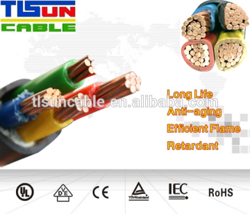 low voltage insulated U1000 RO2V XLPE cable