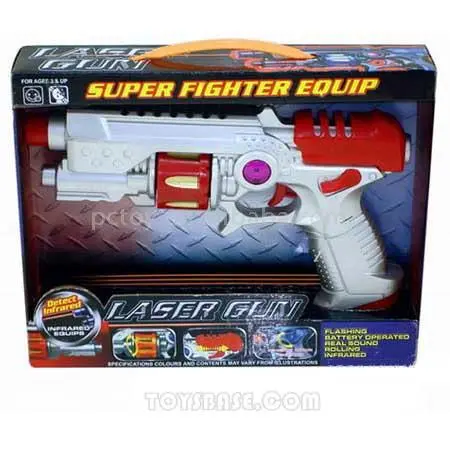 Infrared Ray Gun with Sound,Light,Rolling