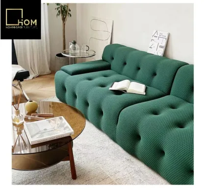 Roche Bob Cream Wind Sofa: Personalized Netflix Fabric Sofa for Living Room