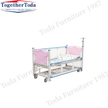 Fence type luxury double rocker child care bed