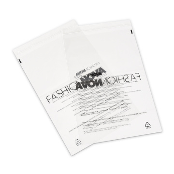 Transparent plastic biological express delivery shipping bag
