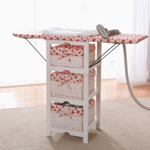 Cheap Wooden Folding Ironing Board Storage Cabine