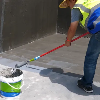 Polymer Composite Cement-Based Waterproof Coating for Concrete Roofs and Floors