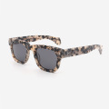 Classic Square Acetate Unisex Sunglasses 24A8012