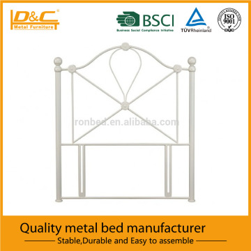 High quality bedroom furniture parts metal headboard