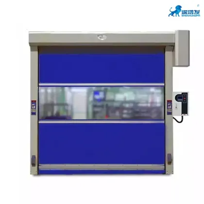 PVC Transparent Window Fast Door
