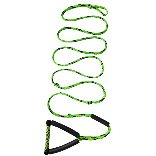 Accurate lines ski rope