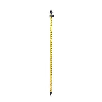 Professional 2m Telescopic Yellow Green Aluminum GPS GNSS Rover Pole with Snap-Lock for Land Surveying - GP200SL-A