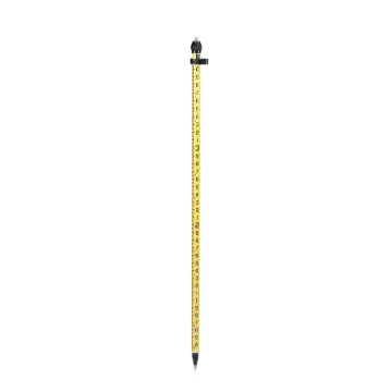 Professional 2m Telescopic Yellow Green Aluminum GPS GNSS Rover Pole with Snap-Lock for Land Surveying - GP200SL-A
