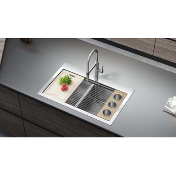 304 Farmhouse Sitter Topmount Kitchen Sink