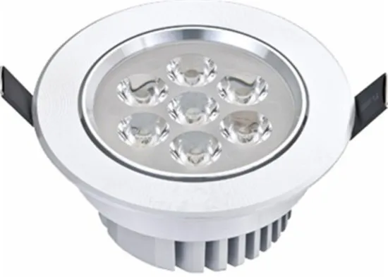 Energy Saving 7w Cob Led Ceiling Light , Ac 110v - 260v 630lm