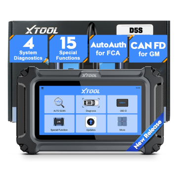 2024 Xtool D5S OBD2 Diagnostische tool met levenslange gratis update