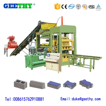 Qt4-15c Columbia Concrete Block Machine/Hydraulic Block Machine