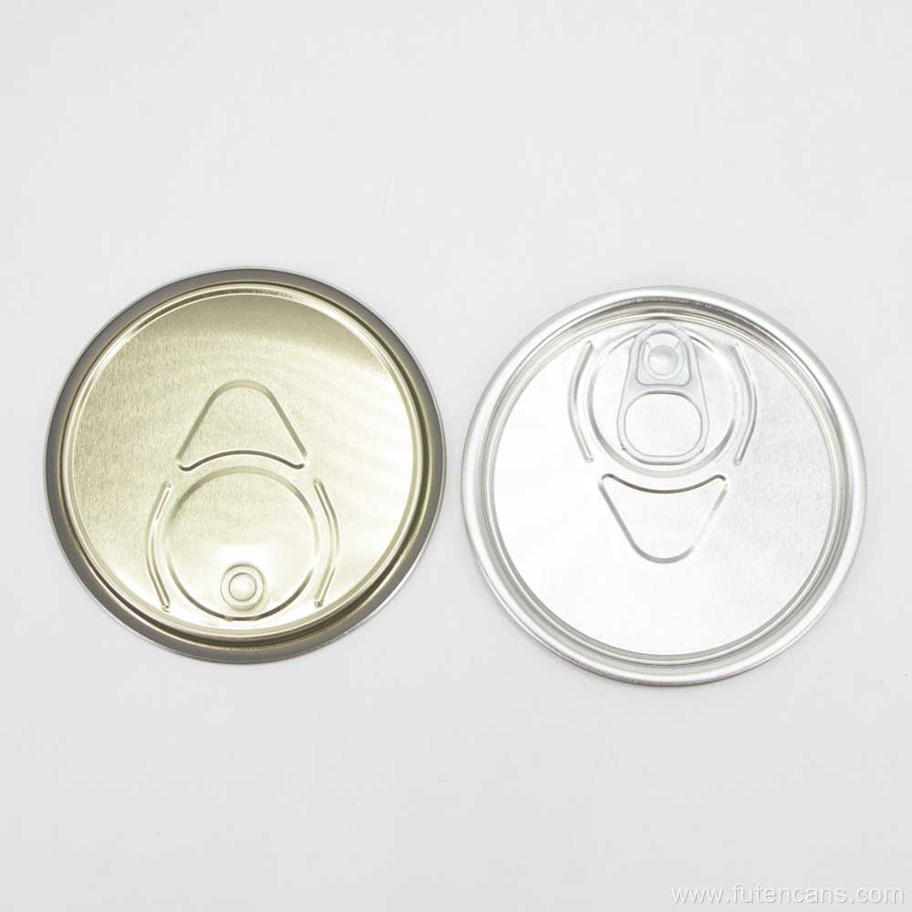 Custom easy open cover tinplate metal cap