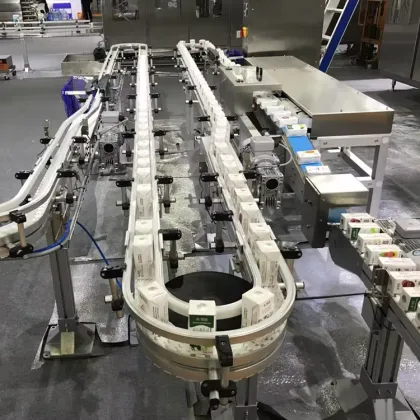 High Wear Resistance Flexible Chain Conveyor Belt for Cosmetics Industry