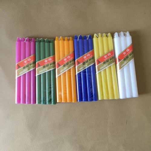 Chinese Direct Sale Stick White Religious Candles