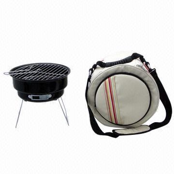 BBQ picnic cooler bag in round design