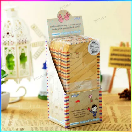 Wholesale paper envelopes with paper box set