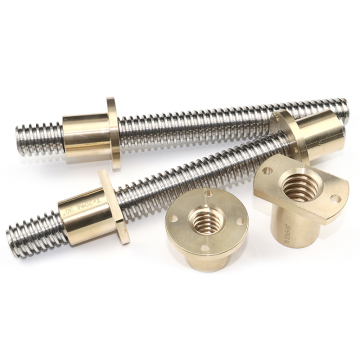 Trapezoidal Lead Screws for 3D Printer Parts