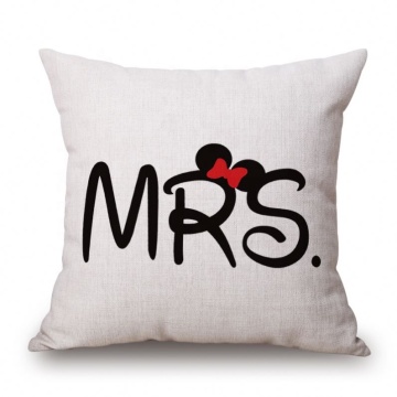 Boho Style 100% Cotton Canvas Throw Pillow Case for Couch and Sofa, 18*18 Inch - Perfect for Living Room Decor
