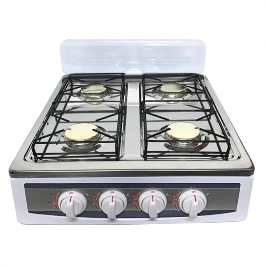 4 Burner Gas Stove for Camping and Outdoor Cooking