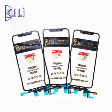 KULI Factory Original Copper Gold Edge Touch Screen Replacement for iPhone X XS 13 12 Mini LCD Screen