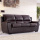 Armchair Leather Living Room Lounge Sofa Set