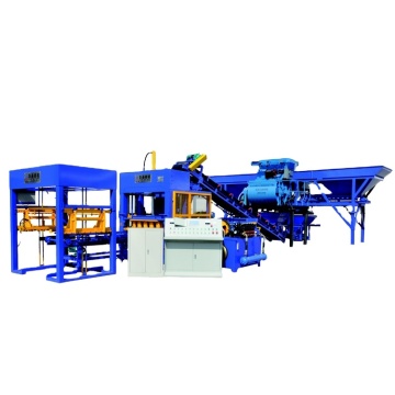 QT5-15 Automatic Concrete Brick Block Machine - Made in China