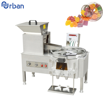 Desktop Semi-Auto Candy Counter: Bean Milk Tablet Chewing Gum Gummy Bear Machine