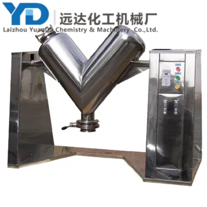 Used Feed Powder V-Blender Mixer for Sale