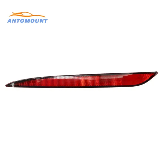 LED Rear Bumper Reflector Strobe Lights for Tesla Model 3