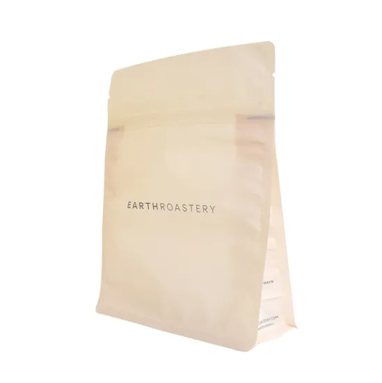 Custom Design Food Grade Starbucks Green Coffee Bags Recyclable