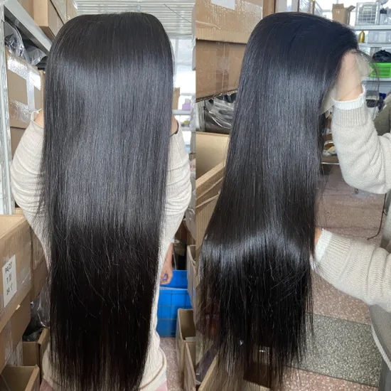Wholesale virgin hair vendors raw remy peruvian hair lace frontal pre pluck lace wig human hair wigs straight lace wigs