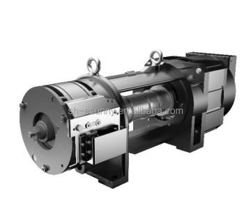 Elevator Engine with Blet GMEIII Steel Belt for Loads 400-1600kg and Speeds 1.0-1.75m/s