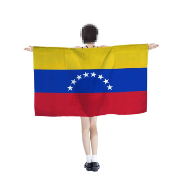 Sunshine Custom Venezuela Sport Flag - 3x5 ft Logo Print Car Cape