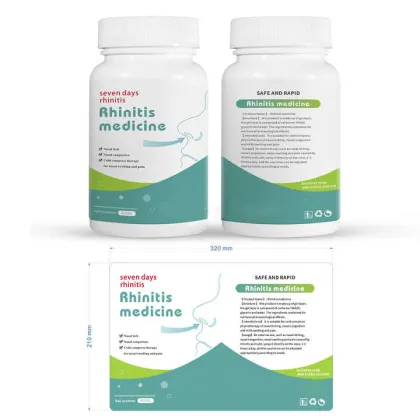 recyclable medicine bottle packaging label