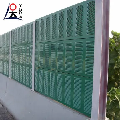 Highway Sound Barrier Transparent Soundproof Noise Wall
