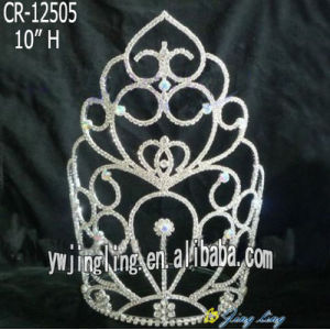Holiday Fashion Rhinestone Crown And Tiara