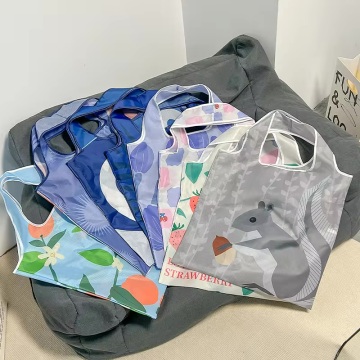 अच्छा पैटर्न स्मारिका अनुकूलित नायलॉन पुन: प्रयोज्य शॉपिंग बैग