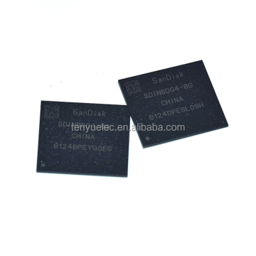 SDINBDA4 & SDINBDG4 Series Memory Chips - BGA153 Packaging