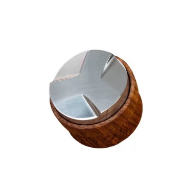 Hot Sale Coffee Distributor 3 Leaf Tamper - 58mm Stainless Steel Coffee Press Tamper