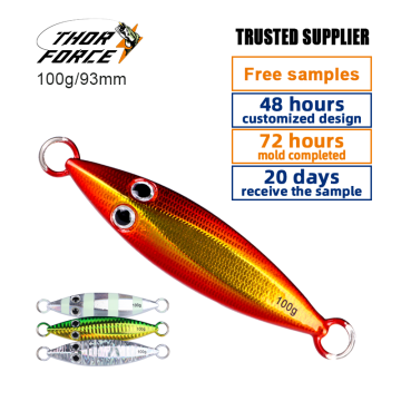 THORFORCE 100g High Quality Flash Laser Slow Pitch Jigging Lure