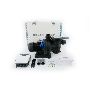 50m Solar Booster Pump Kit for Swimming Pool Drainage - 48V 550W Solar Irrigation Pump